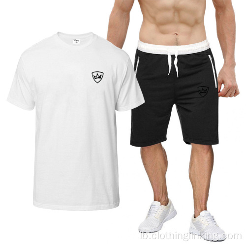 Short Sleeve T-Shirts a Shorts Summer Activewear